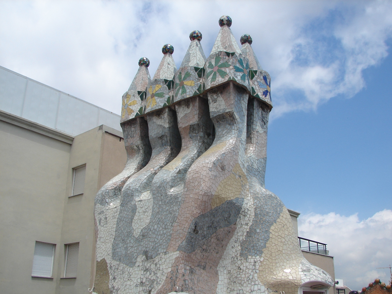 Casa Batlló - Chimneys 1