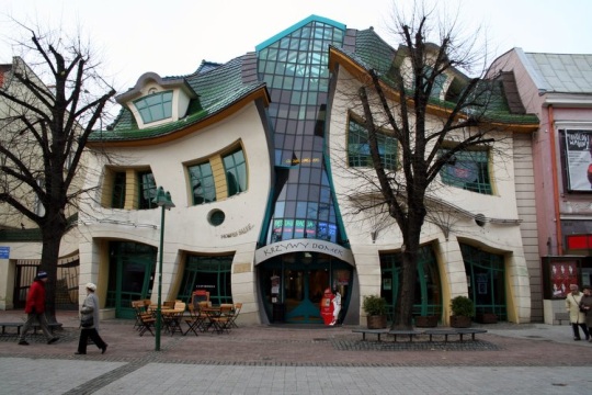 The crooked House, Sopot, Poland