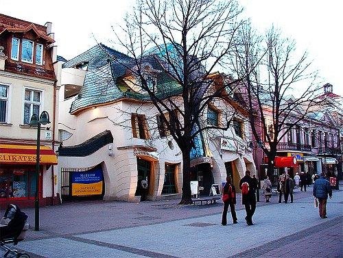 The crooked House, Sopot, Poland
