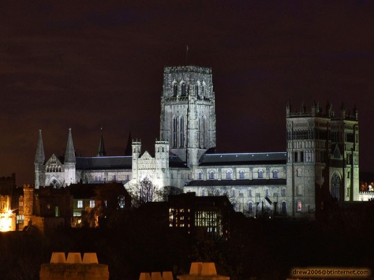 Durham Cathedral At Night