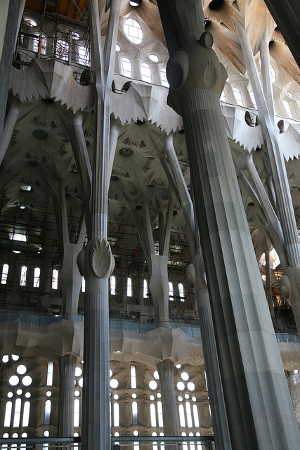 Sagrada Familia, Barcelona, Spain - Interior 3